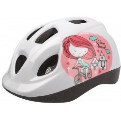 Παιδικό κράνος ποδηλασίας POLISPORT PRINCES WH/PN Παιδικό κράνος ποδηλασίας POLISPORT PRINCES WH/PN