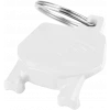 Μπρελόκ CYCRA PLATE# WHITE Μπρελόκ CYCRA PLATE# WHITE