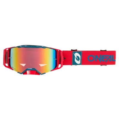 Μάσκα motocrossO'NEAL B-33 BOLD RED/BLUE - RADIUM RED
