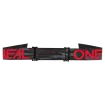 Μάσκα motocross O'NEAL B-33 ICTUS BLACK/RED - GRAY thumb