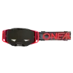 Μάσκα motocross O'NEAL B-33 ICTUS BLACK/RED - GRAY thumb