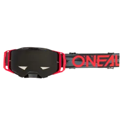Μάσκα μοτοσυκλέτας για motocross O'NEAL B-33 ICTUS BLACK/RED - GRAY Μάσκα μοτοσυκλέτας για motocross O'NEAL B-33 ICTUS BLACK/RED - GRAY