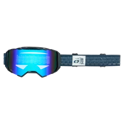 Μάσκα motocross O'NEAL B-22 STATIC OCEAN BLUE - RADIUM BLUE