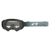 Μάσκα motocross O'NEAL B-22 COVERT GRAY/GREEN - CLEAR