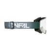 Μάσκα motocross O'NEAL B-22 COVERT GRAY/GREEN - CLEAR thumb