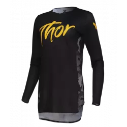 Γυναικεία μπλούζα μηχανής THOR SPORTMODE SHADOW BLACK