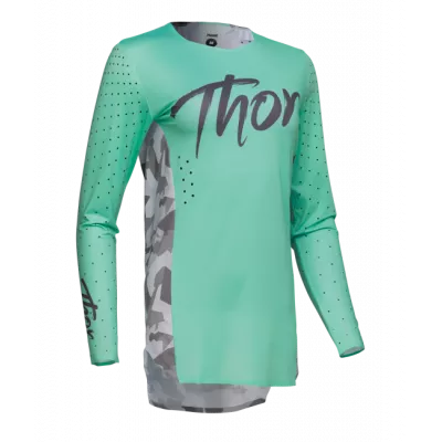 Γυναικεία μπλούζα μηχανής THOR SPORTMODE SHADOW TEAL Γυναικεία μπλούζα μηχανής THOR SPORTMODE SHADOW TEAL