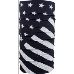 Περιλαίμιο αναβάτη BK/WH FLAG