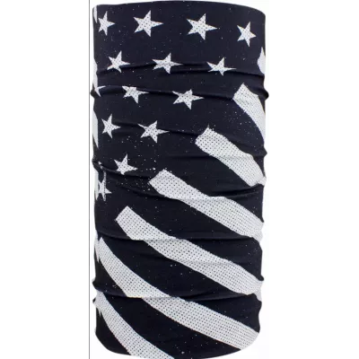 Περιλαίμιο αναβάτη BK/WH FLAG