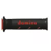 Χειρολαβές μοτοσυκλέτας DOMINO A250 Road Racing Dual Compound Grips RED