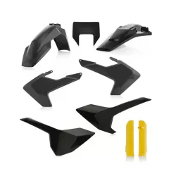 Σετ πλαστικά μοτοσυκλέτας ACERBIS για Husqvarna FE/TE 17-19 Black/Yellow