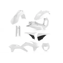 Σετ πλαστικά μοτοσυκλέτας ACERBIS για KTM EXC/EXC-F 14-15 White