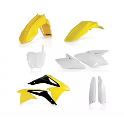 Σετ πλαστικά μοτοσυκλέτας ACERBIS για Suzuki RM-Z450 08-17 Yellow/White