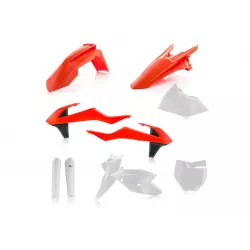 Σετ πλαστικά μοτοσυκλέτας ACERBIS για KTM SX/SX-F 16-18 White/Orange