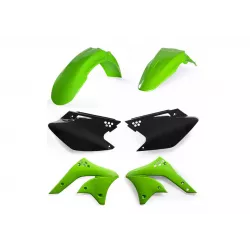 Σετ πλαστικά μοτοσυκλέτας ACERBIS για Kawasaki KX250F 06-08 Green/Black