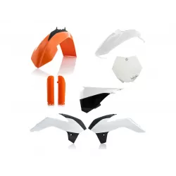 Σετ πλαστικά μοτοσυκλέτας ACERBIS για KTM SX85 13-17 White/Orange