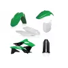 Σετ πλαστικά μοτοσυκλέτας ACERBIS για Kawasaki KX250F 13-16 Green/White
