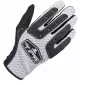 Γάντια μηχανής BILTWELL ANZAO WHT/BLK thumb