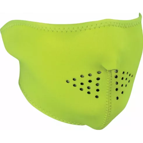 Μάσκα προσώπου αναβάτη HALF HI VIS LIME Μάσκα προσώπου αναβάτη HALF HI VIS LIME