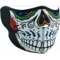 Μάσκα προσώπου αναβάτη HALF MUERTE SKULL thumb