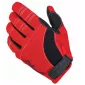 Γάντια μηχανής BILTWELL MOTO R/B/W thumb
