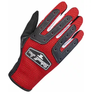 Γάντια μηχανής BILTWELL ANZA RED/BLK
