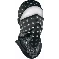 Κουκούλα προσώπου αναβάτη - μπαλακλάβα ZANheadgear SPORTFLEX CONV BK PAISLY Κουκούλα προσώπου αναβάτη - μπαλακλάβα ZANheadgear SPORTFLEX CONV BK PAISLY