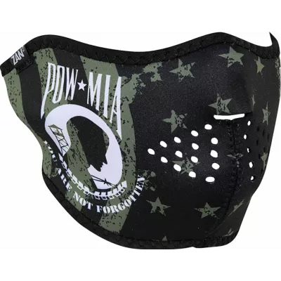 Μάσκα προσώπου αναβάτη HALF POW MIA FLAG