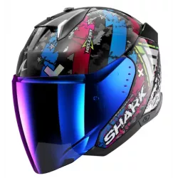 Κράνος μηχανής SHARK SKWAL i3 JET - OPEN FACE HELLCAT Black / Blue Κράνος μηχανής SHARK SKWAL i3 JET - OPEN FACE HELLCAT Black / Blue