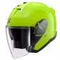 Κράνος μηχανής SHARK SKWAL i3 JET - OPEN FACE BLANK Toxic Green thumb