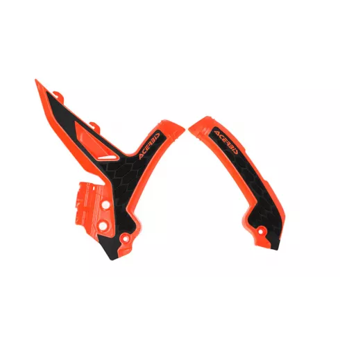 Προστατευτικό πλαισίου μηχανής ACERBIS X-Grip KTM SX/SX-F 11-15, EXC/EXC-F 12-16 White