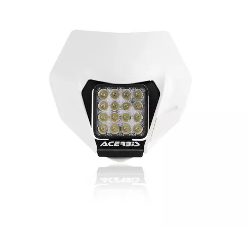 Φανάρι εμπρός με μάσκα ACERBIS VSL White - Universal 