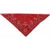 Μπαντάνα αναβάτη COTTON RED PAISLY
