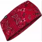 Μπαντάνα αναβάτη SPORTFLEX BLK/RED/WHT PAISLY thumb