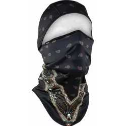 Κουκούλα προσώπου αναβάτη - μπαλακλάβα ZANheadgear SPORTFLEX CONV BK/OR BAN Κουκούλα προσώπου αναβάτη - μπαλακλάβα ZANheadgear SPORTFLEX CONV BK/OR BAN