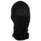 Κουκούλα προσώπου αναβάτη - μπαλακλάβα ZANheadgear COTTON BLACK thumb