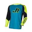 Μπλούζα motocross Just1 J-Flex 2.0 Frontier Teal Black/Yellow Fluo thumb