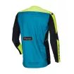 Μπλούζα motocross Just1 J-Flex 2.0 Frontier Teal Black/Yellow Fluo thumb