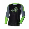 Μπλούζα motocross Just1 J-Flex 2.0 Frontier Grey/Green Fluo/Black