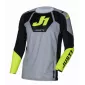Μπλούζα motocross Just1 J-Flex 2.0 District Grey/Yellow Fluo/Black thumb