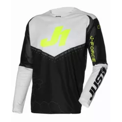 Μπλούζα motocross Just1 J-Force Hexa Black/White/Yellow Fluo Μπλούζα motocross Just1 J-Force Hexa Black/White/Yellow Fluo