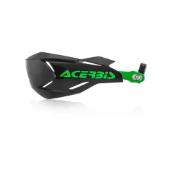 Χούφτες - προστασία χεριών ACERBIS X-Factory Black/Green Χούφτες - προστασία χεριών ACERBIS X-Factory Black/Green