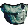 Μάσκα προσώπου αναβάτη HALF PAINT SKULL Μάσκα προσώπου αναβάτη HALF PAINT SKULL