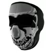 Μάσκα προσώπου αναβάτη CHROME SKULL thumb