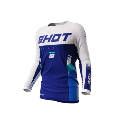 Μπλούζα motocross SHOT Contact Tracer Blue Μπλούζα motocross SHOT Contact Tracer Blue