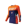 Μπλούζα motocross SHOT Contact Tracer Neon Orange