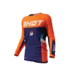 Μπλούζα motocross SHOT Contact Tracer Neon Orange Μπλούζα motocross SHOT Contact Tracer Neon Orange thumb
