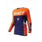 Μπλούζα motocross SHOT Contact Tracer Neon Orange