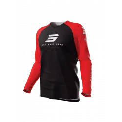 Μπλούζα motocross SHOT Raw Escape Red