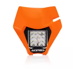 Φανάρι εμπρός με μάσκα ACERBIS VSL KTM EXC/EXC-F 20-23 Orange Φανάρι εμπρός με μάσκα ACERBIS VSL KTM EXC/EXC-F 20-23 Orange